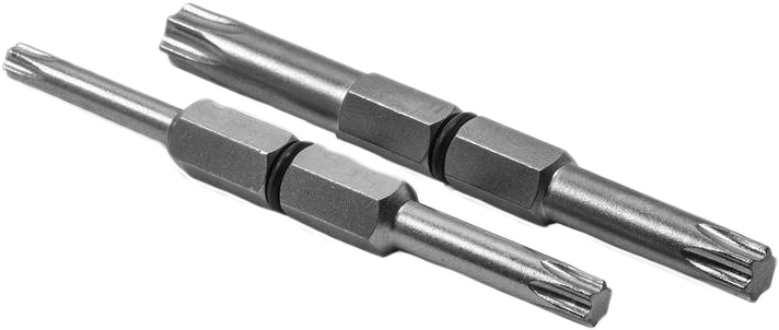 MOTION PRO TORX BIT SET T25/T30 AND T40/T45 - 08-0716